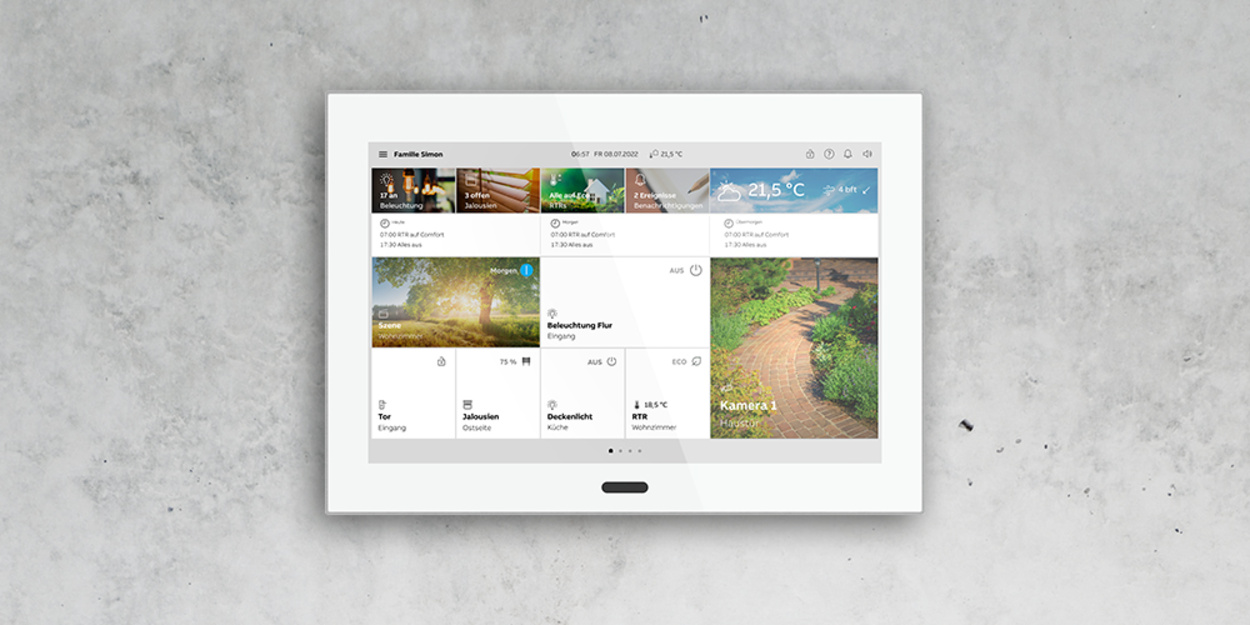 Busch-SmartTouch 10“ bei GVS Kälte Klima Technik GmbH in Königsbach-Stein